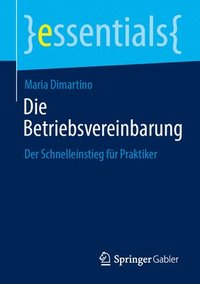 bokomslag Die Betriebsvereinbarung