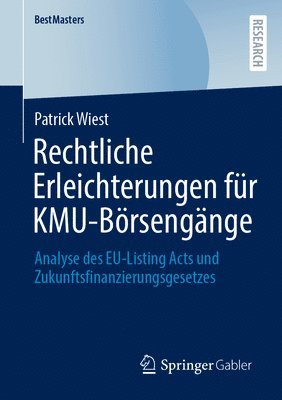 bokomslag Rechtliche Erleichterungen für KMU-Börsengänge