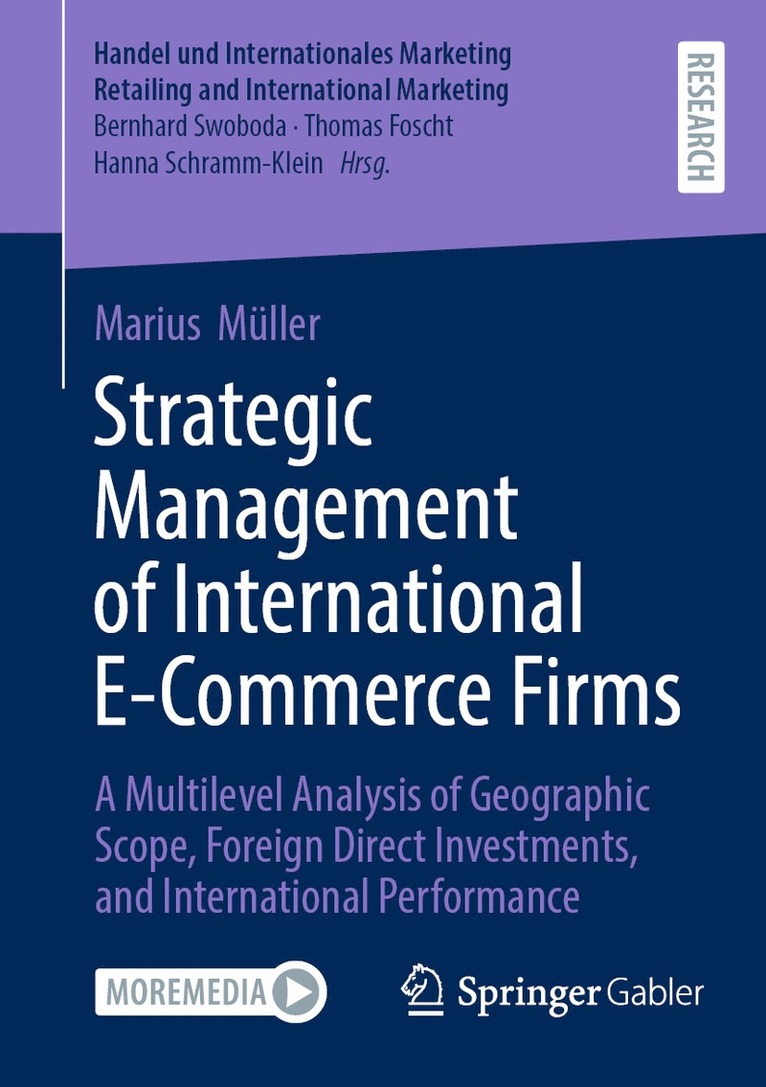 Strategic Management of International E-Commerce Firms