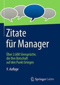 bokomslag Zitate für Manager
