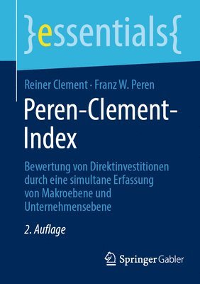 Reiner Clement, Franz W. Peren - Peren-Clement-Index, Häftad