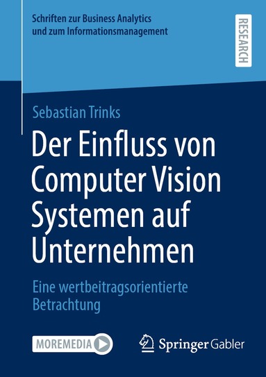 Sebastian Trinks - Der Einfluss von Computer Vision Systemen auf Unternehmen, Häftad