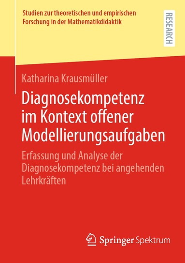 Katharina Krausmüller - Diagnosekompetenz im Kontext offener Modellierungsaufgaben, Häftad