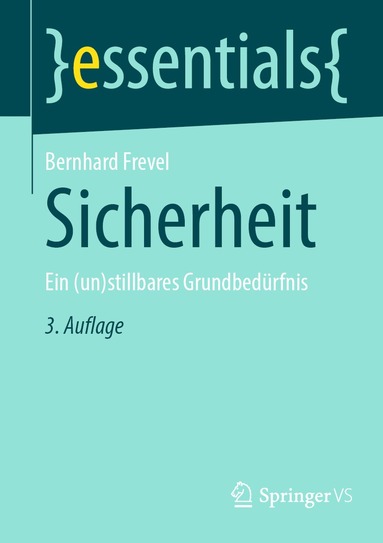 Bernhard Frevel - Sicherheit, Häftad