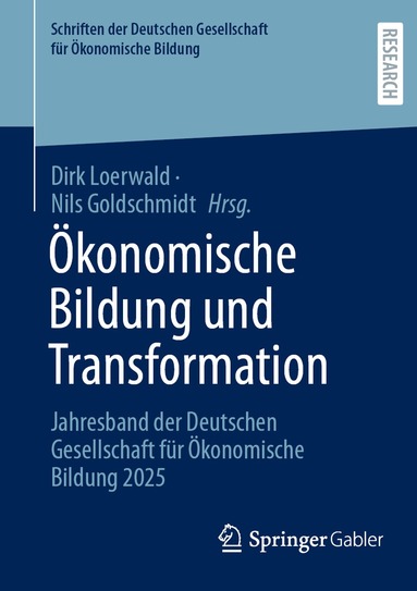 Dirk Loerwald, Nils Goldschmidt - Ökonomische Bildung und Transformation, Häftad