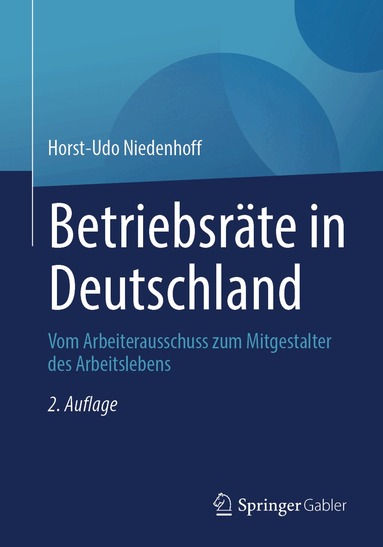 Horst-Udo Niedenhoff - Betriebsräte in Deutschland, Häftad