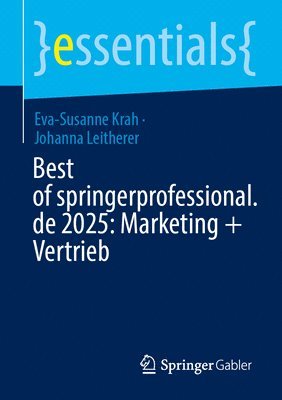 Best of springerprofessional.de 2025: Marketing + Vertrieb