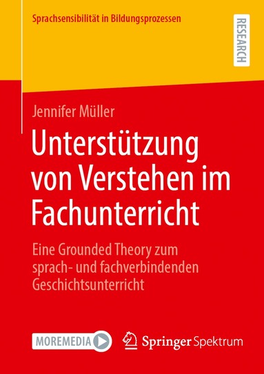 Jennifer Müller - Unterstützung von Verstehen im Fachunterricht, Häftad