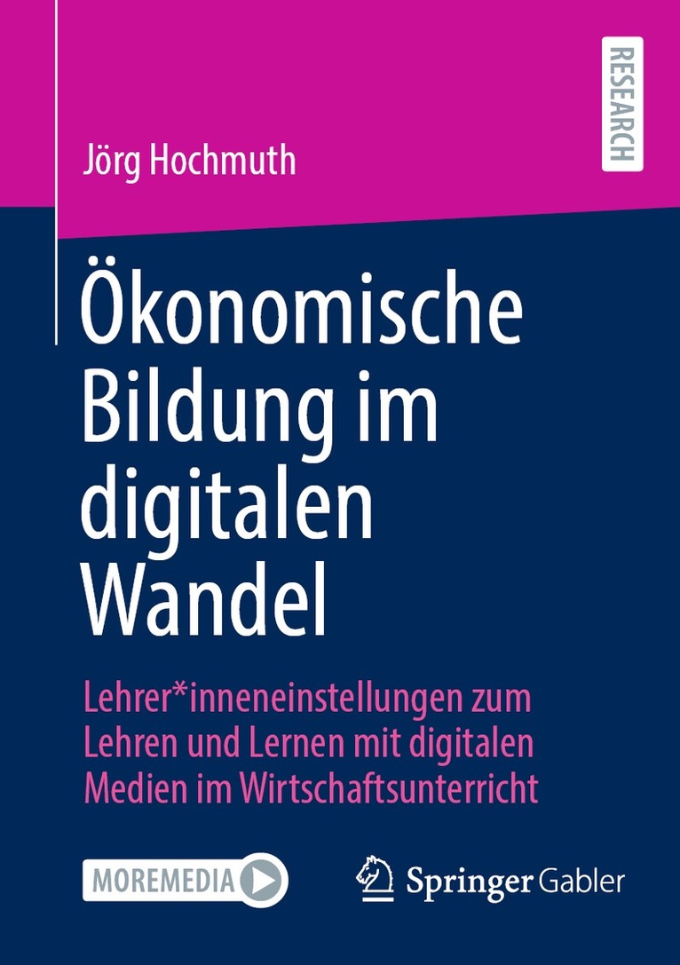 Jörg Hochmuth - Ökonomische Bildung im digitalen Wandel, Häftad