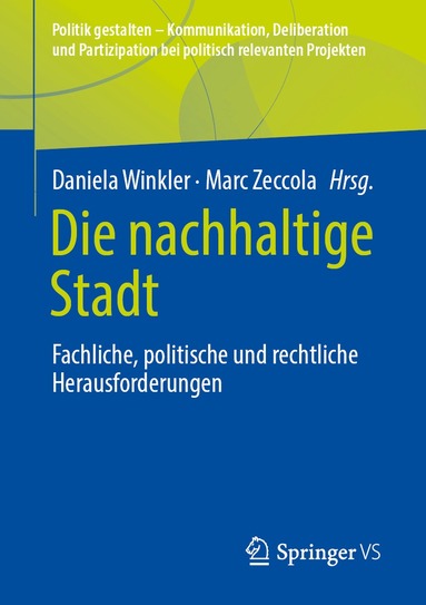 Daniela Winkler, Marc Zeccola - Die nachhaltige Stadt, Häftad