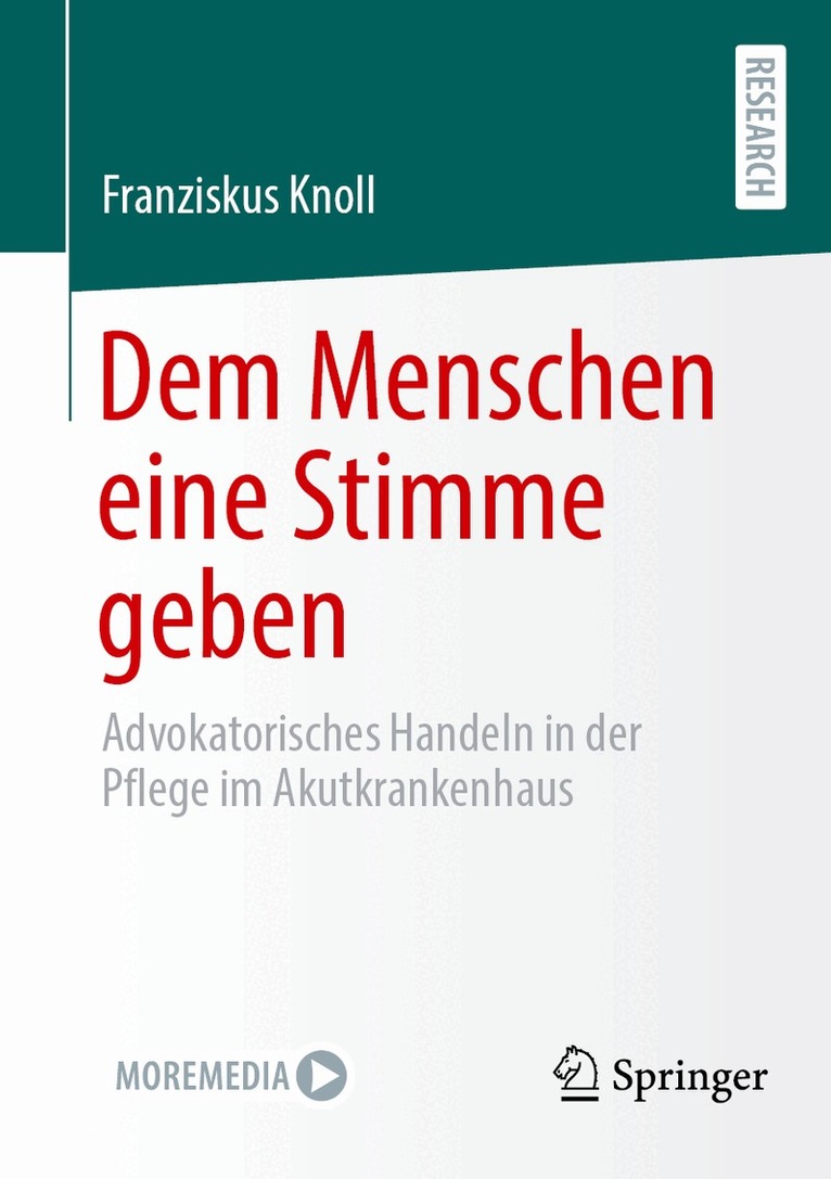 Franziskus Knoll - Dem Menschen eine Stimme geben, Häftad
