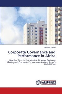 bokomslag Corporate Governance and Performance in Africa