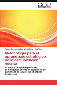 bokomslag Metodologia Para El Aprendizaje Estrategico de La Comunicacion Escrita