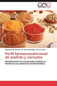 bokomslag Perfil Farmaconutricional de Azafran y Curcuma