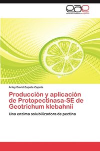bokomslag Produccion y Aplicacion de Protopectinasa-Se de Geotrichum Klebahnii