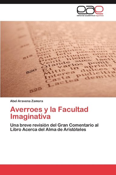 bokomslag Averroes y La Facultad Imaginativa