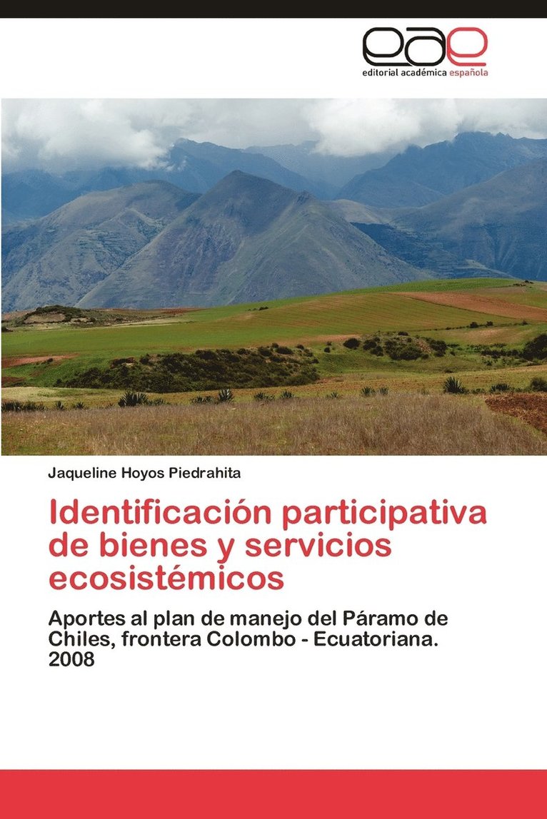 Identificacion Participativa de Bienes y Servicios Ecosistemicos 1
