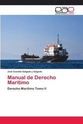 bokomslag Manual de Derecho Martimo