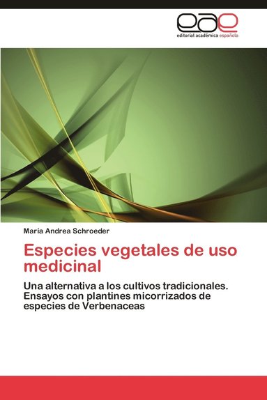 bokomslag Especies Vegetales de USO Medicinal