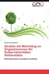 bokomslag Gestion del Marketing En Organizaciones No Gubernamentales Ambientales