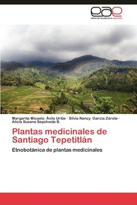 bokomslag Plantas Medicinales de Santiago Tepetitlan