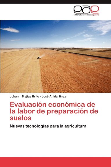 bokomslag Evaluacion Economica de La Labor de Preparacion de Suelos