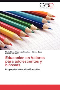 bokomslag Educacion En Valores Para Adolescentes y Ninos/As