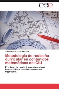 bokomslag Metodologia de Rediseno Curricular En Contenidos Matematicos del Ciu