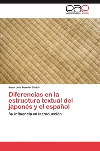 bokomslag Diferencias En La Estructura Textual del Japones y El Espanol