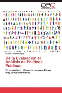 bokomslag de La Evaluacion Al Analisis de Politicas Publicas