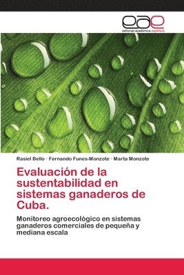 bokomslag Evaluacin de la sustentabilidad en sistemas ganaderos de Cuba.