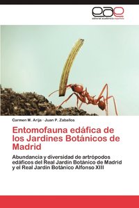 bokomslag Entomofauna Edafica de Los Jardines Botanicos de Madrid