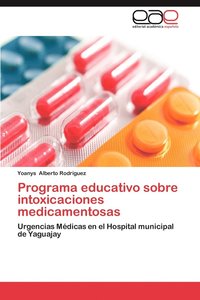 bokomslag Programa Educativo Sobre Intoxicaciones Medicamentosas