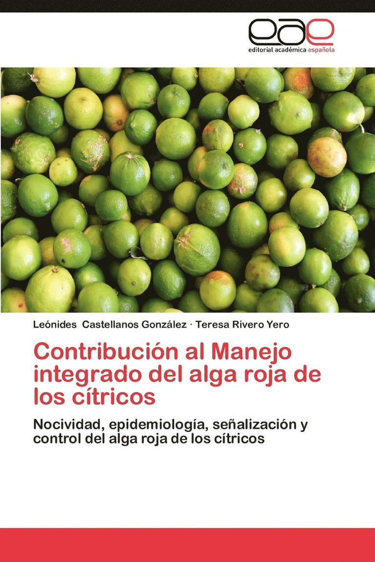 Contribucion Al Manejo Integrado del Alga Roja de Los Citricos 1