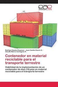 bokomslag Contenedor en material reciclable para el transporte terrestre