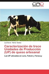 bokomslag Caracterizacion de Trece Unidades de Produccion (Up) de Queso Artesanal