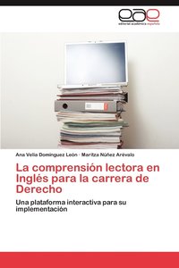 bokomslag La Comprension Lectora En Ingles Para La Carrera de Derecho