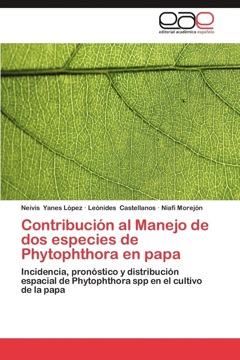 Contribucion Al Manejo de DOS Especies de Phytophthora En Papa 1
