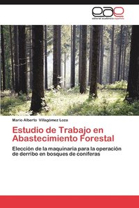 bokomslag Estudio de Trabajo En Abastecimiento Forestal
