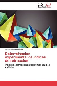 bokomslag Determinacion Experimental de Indices de Refraccion