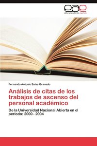 bokomslag Analisis de Citas de Los Trabajos de Ascenso del Personal Academico