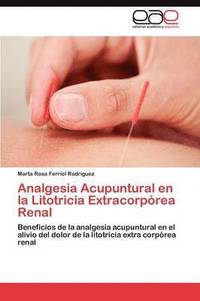 bokomslag Analgesia Acupuntural En La Litotricia Extracorporea Renal