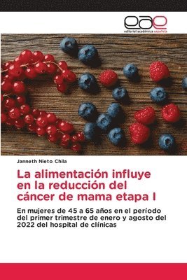 bokomslag alimentación influye en la reducción del cáncer de mama etapa I