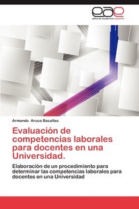 bokomslag Evaluacion de Competencias Laborales Para Docentes En Una Universidad.