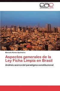 bokomslag Aspectos Generales de La Ley Ficha Limpia En Brasil