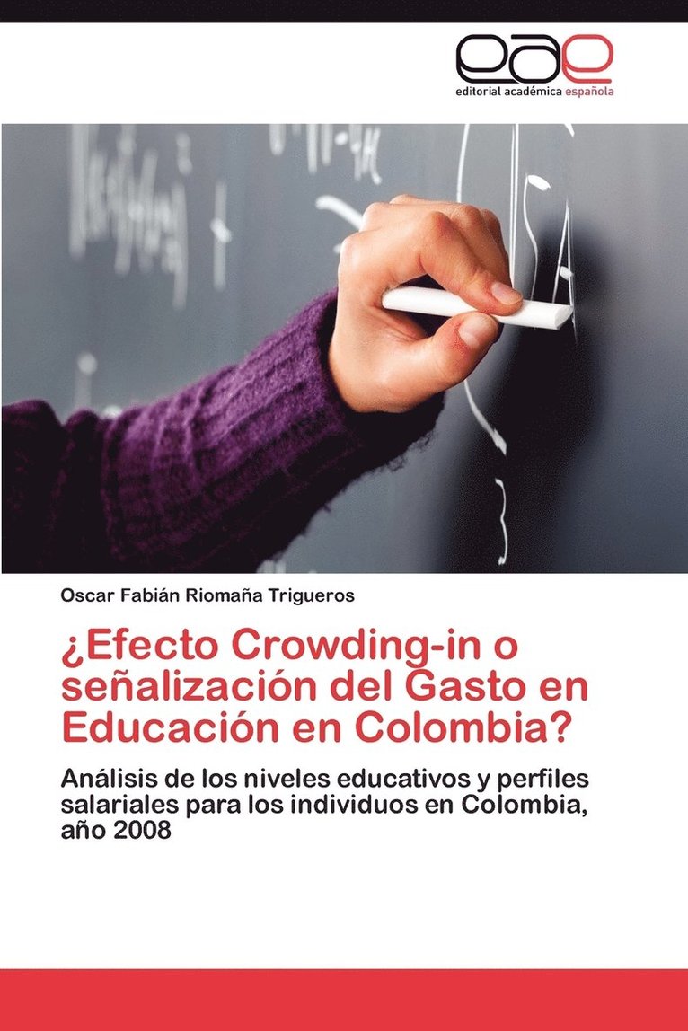 Efecto Crowding-In O Senalizacion del Gasto En Educacion En Colombia? 1