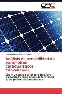 bokomslag Analisis de Sensibilidad de Parametros Caracteristicos Fotovoltaicos