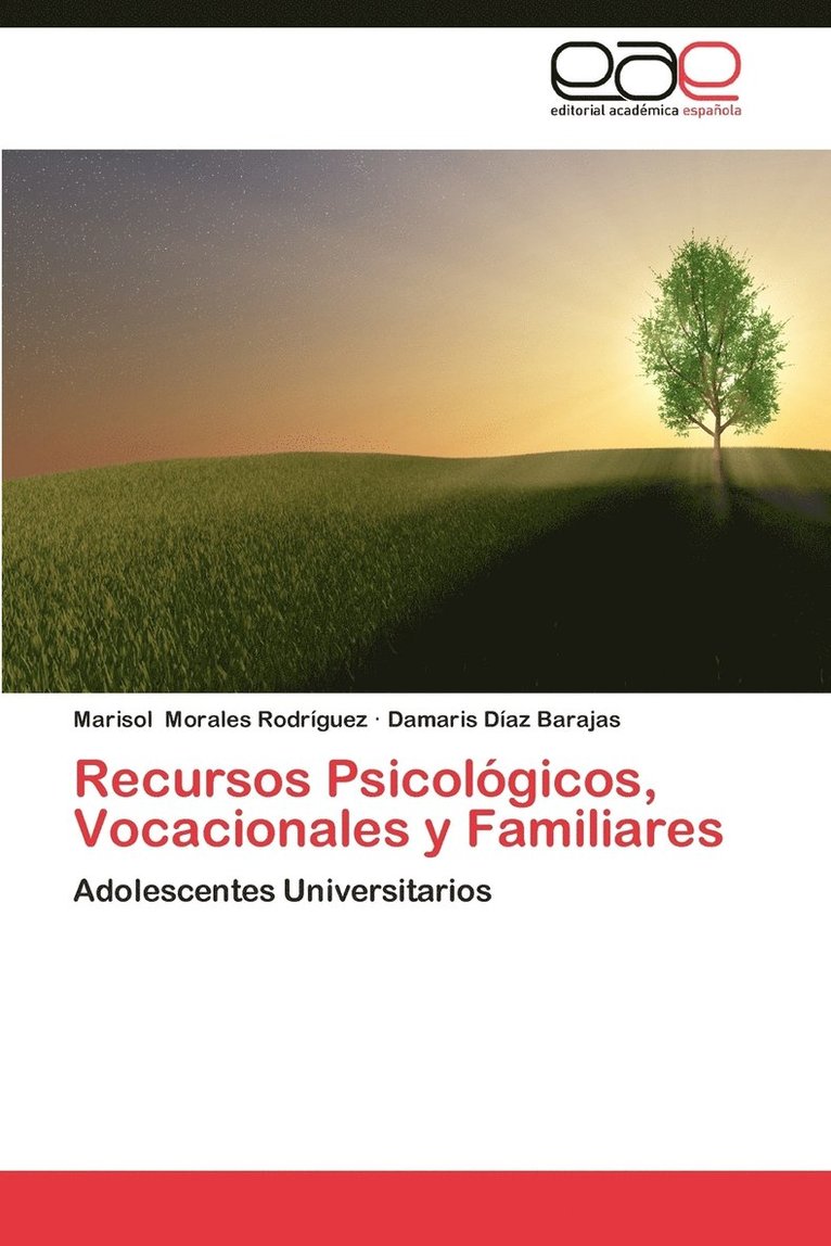 Recursos Psicologicos, Vocacionales y Familiares 1