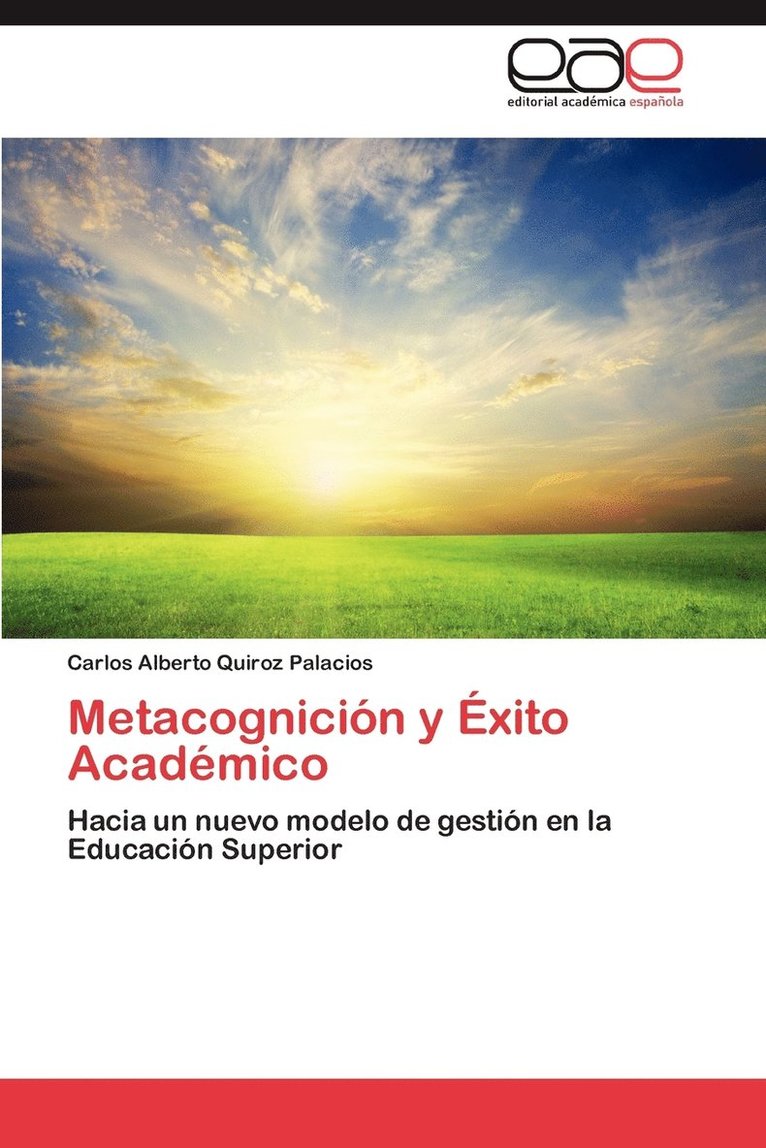Metacognicion y Exito Academico 1