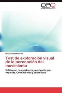 bokomslag Test de Exploracion Visual de La Percepcion del Movimiento